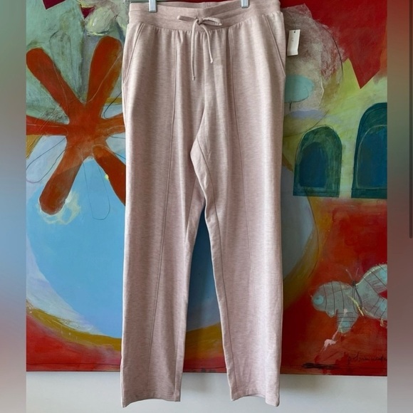 Talbots Women’s Pants Size Small Light Pink Color Pockets Elastic Waist Ankle - Picture 1 of 7